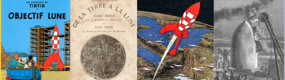 Tintin : Objectif Lune  Voyager de la Terre à la Lune